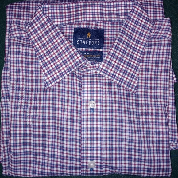 Stafford burg multi paid shirt - Picture 1 of 6